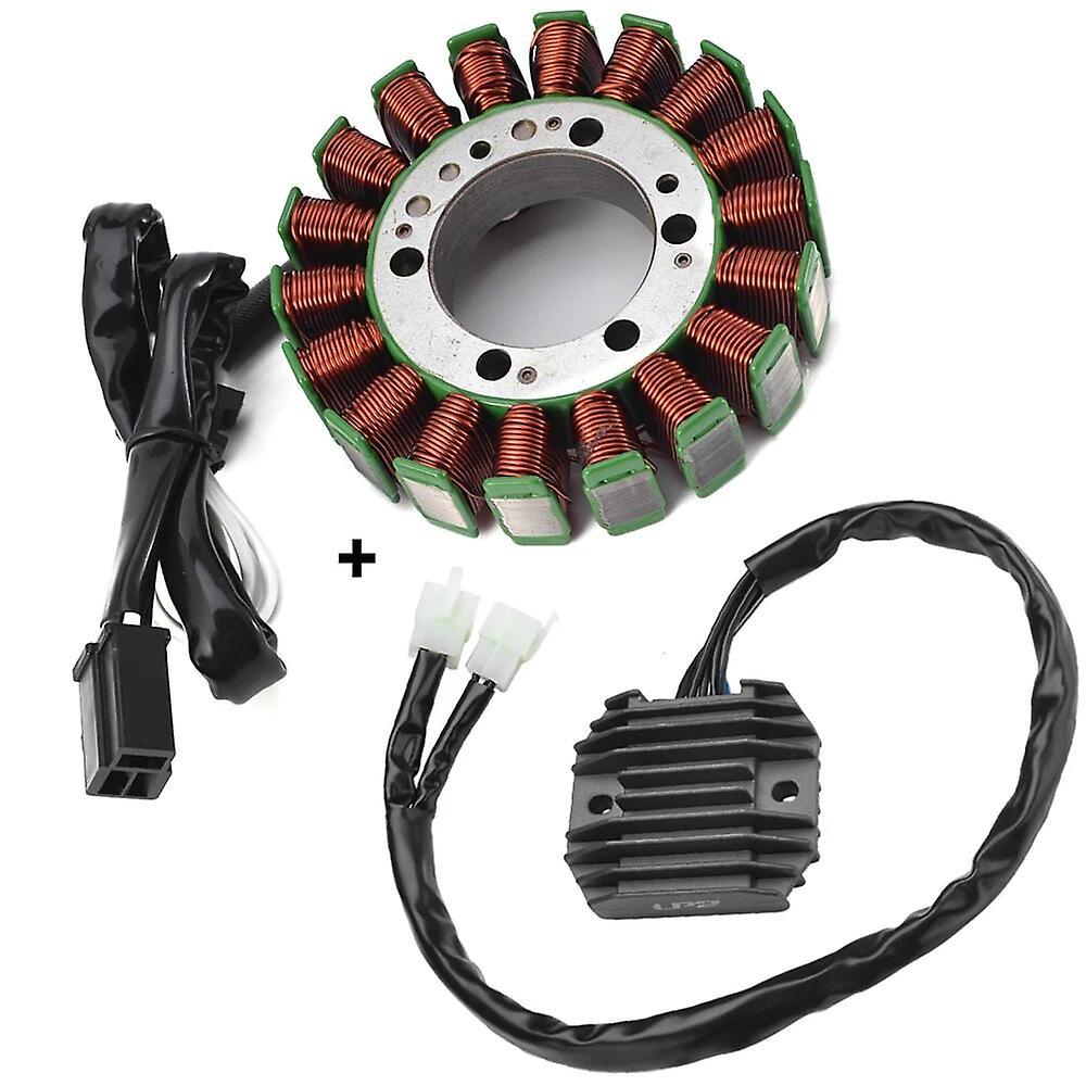 Scitoo Motorcycle Engine Stator Coil + Voltage Regulator Rectifier For Kawasaki ZX636 Ninja ZX-6R ZX 636 Ninja ZX6R ZX 6R 2005 2006