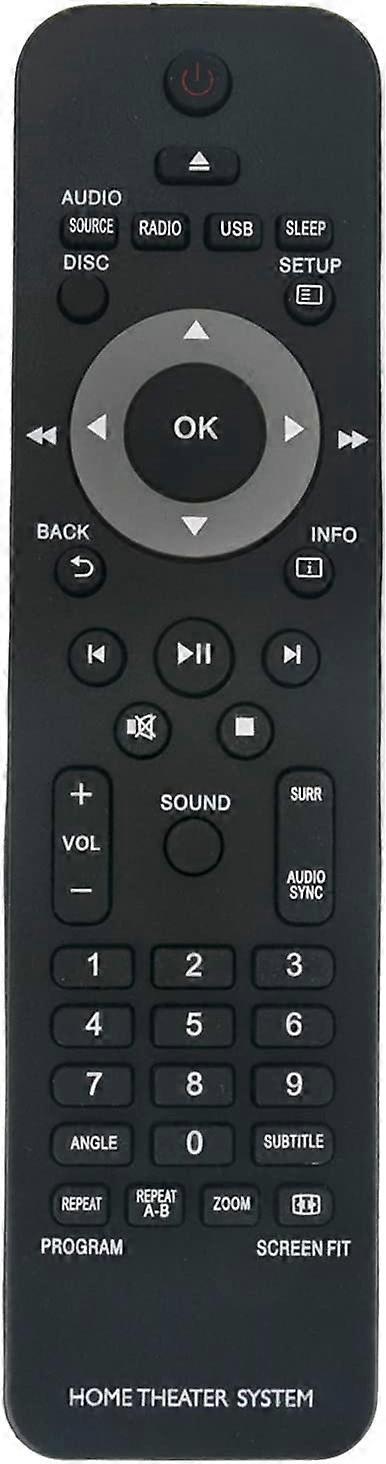 Yuysan Replacement Remote Control for Philips Home Theater System HTS2500/12 HTD3200