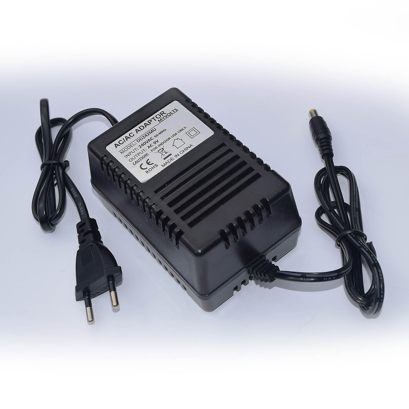 9V myVolts replacement power supply compatible with Numark M4 Mixer