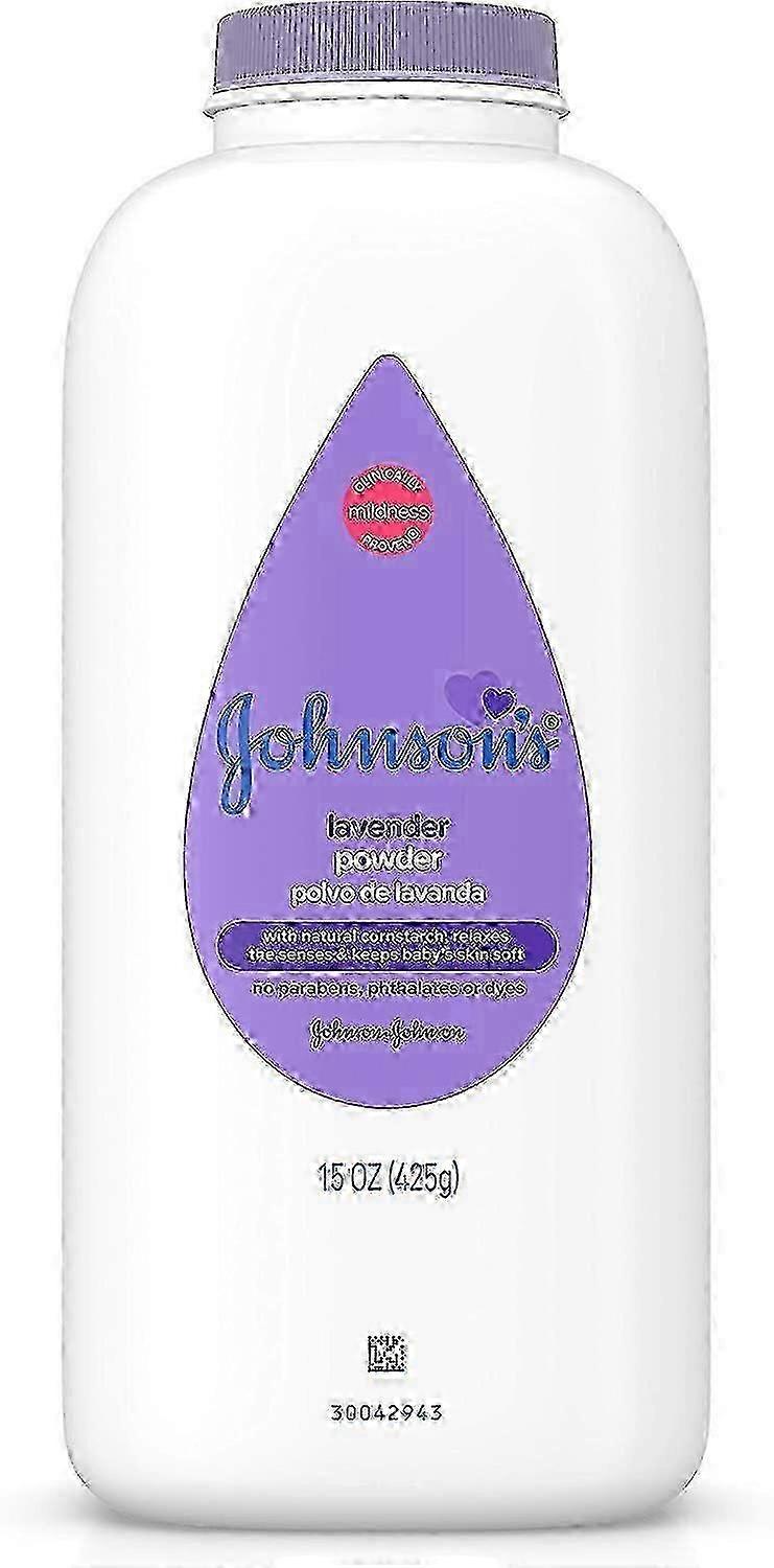 Johnson & Johnson Johnson's baby powder for irritated skin, calming lavender, 15 oz