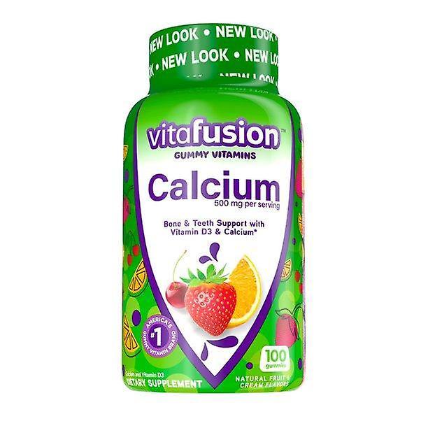 Vitafusion Calcium Supplement Gummy Vitamins, 100ct