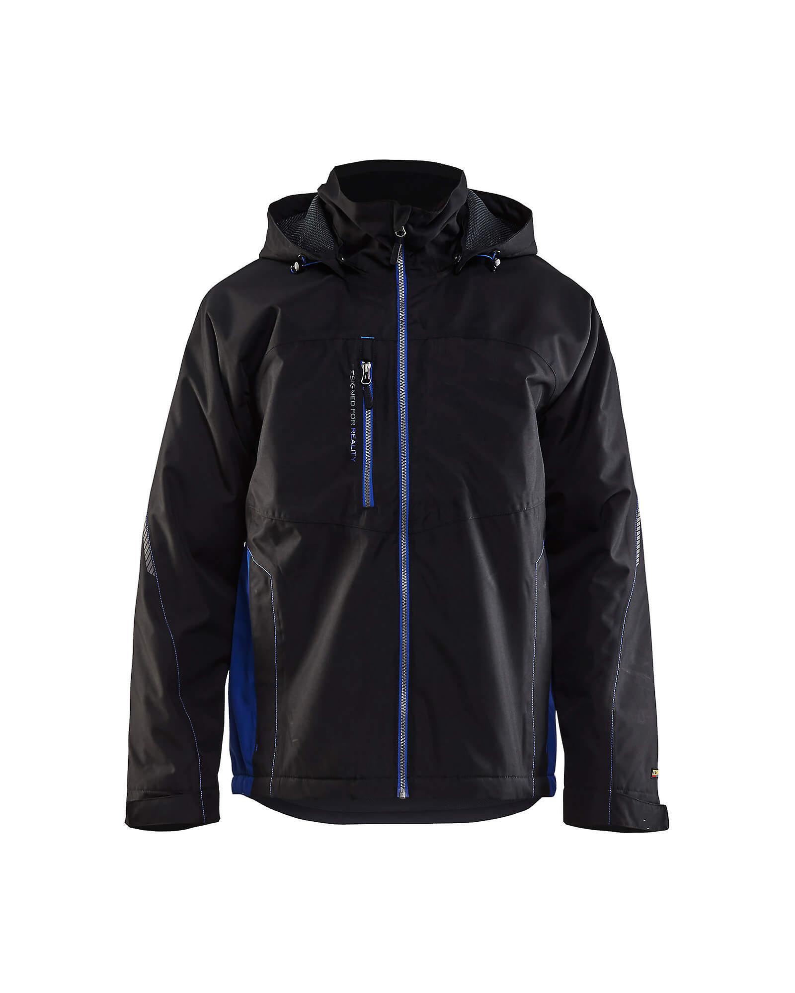 Blaklader 4790 shell jacket waterproof windproof - mens (47901977) Black/cornflower blue M