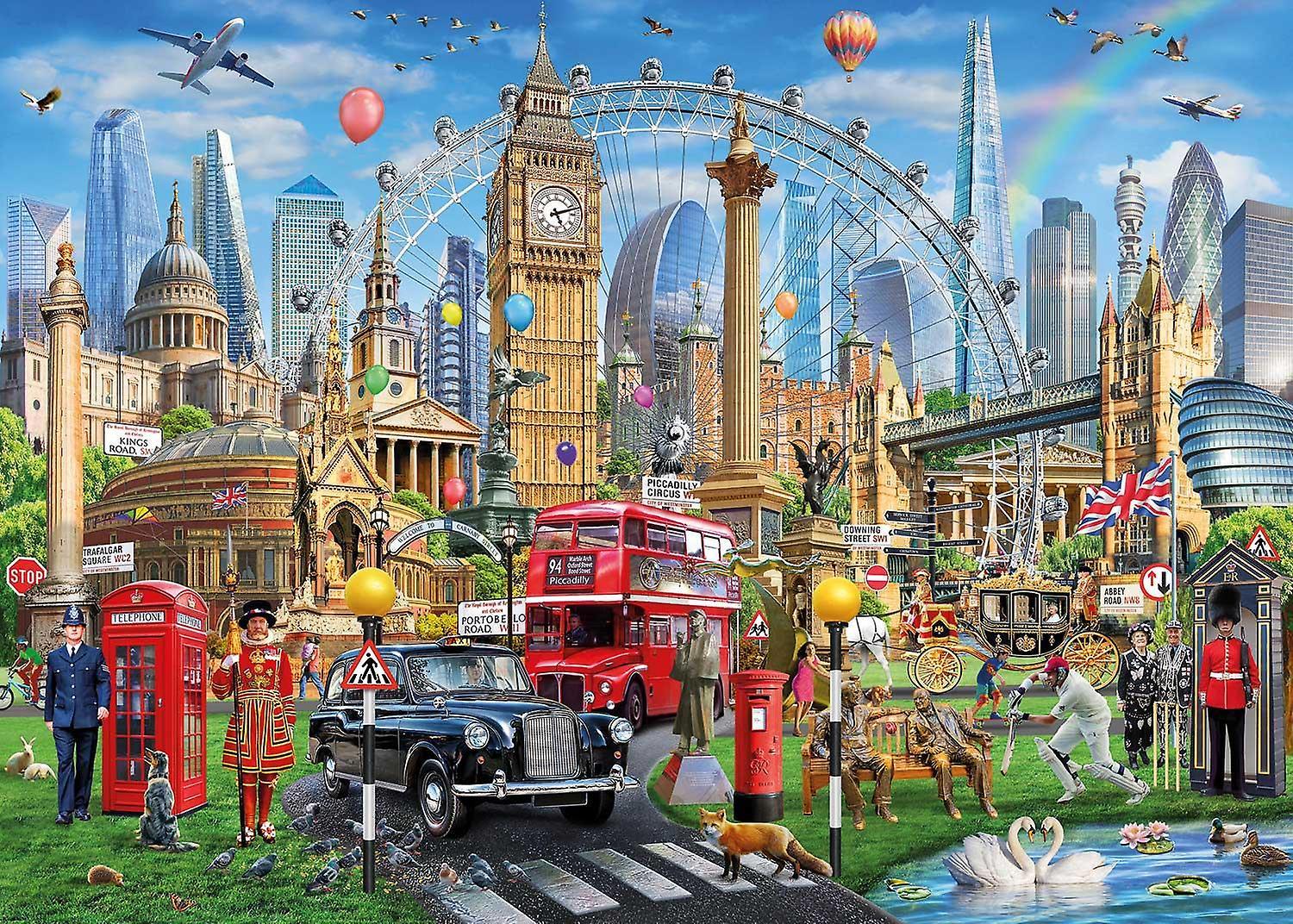 Gibsons Games Gibsons London Calling Jigsaw Puzzle (1000 Pieces)