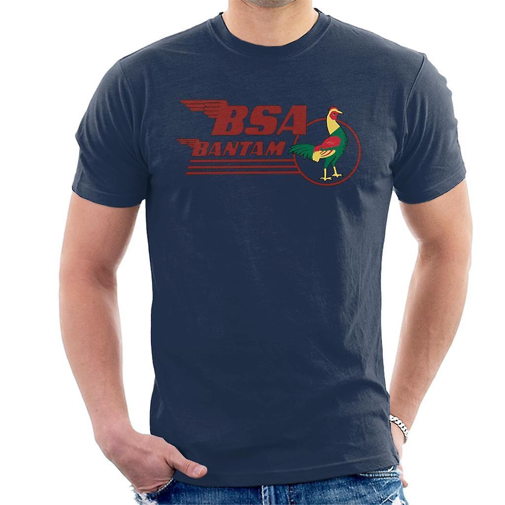 BSA Bantam Men's T-Shirt Navy Blue Medium