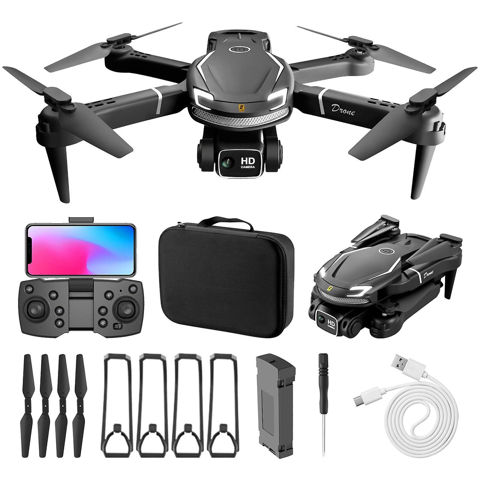 Dandanzhuan Drone With Dual 4K Hd Camera Remote Control Toys Gifts for Boys Girls With Altitude Hold Headless Mode A