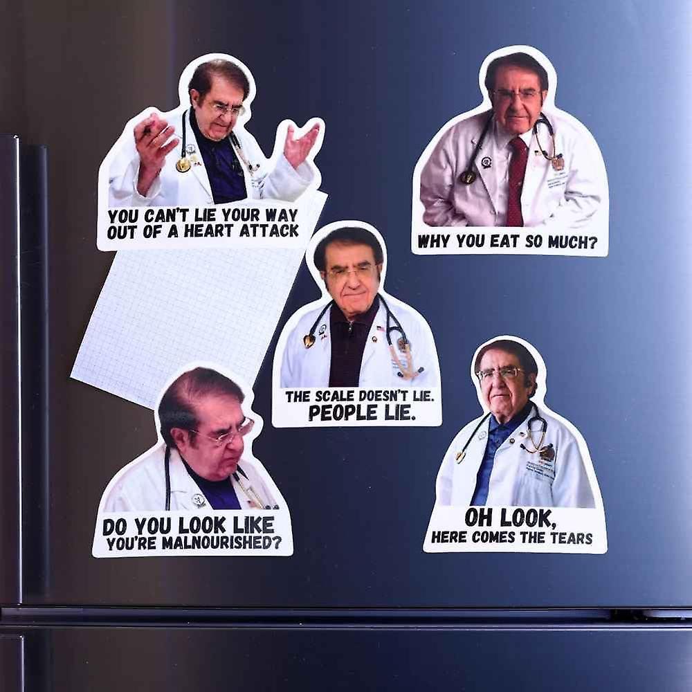 Nspiel Dr. Now Refrigerator Magnets Set, Funny Dr. Now Quote Sticker Kitchen Fridge Magnets Diet Aid Fitness Motivation Gift 5/7pcs 5pcs