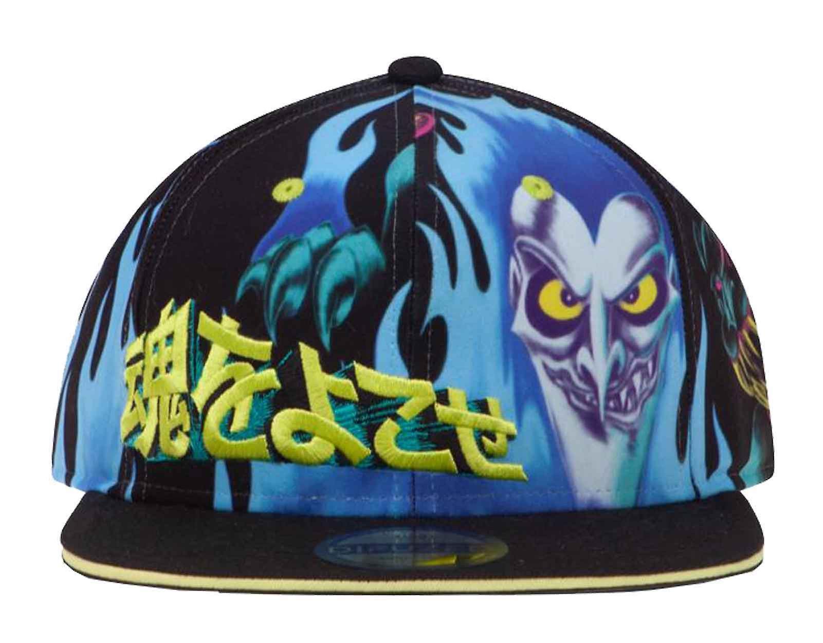 Disney Hercules Baseball Cap Hades All over Print new Official Black Snapback One Size