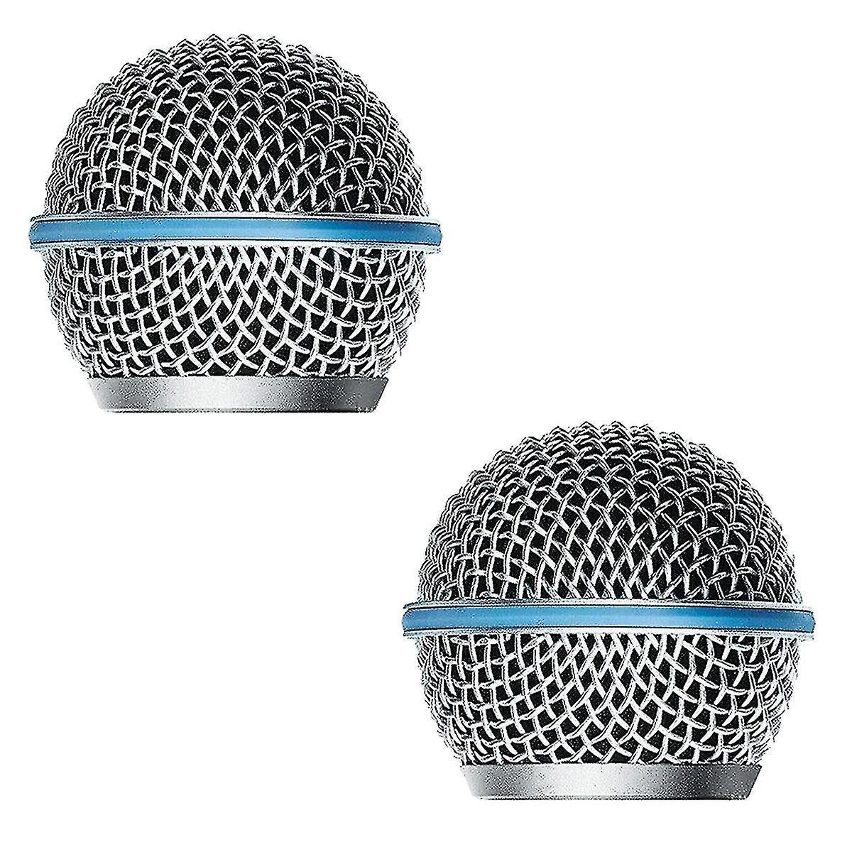 Jubee 2 Mic Grilles Mic Grilles Replacement Microphone Ball Grid For Beta58a Sm58 Pgx24 Slx24