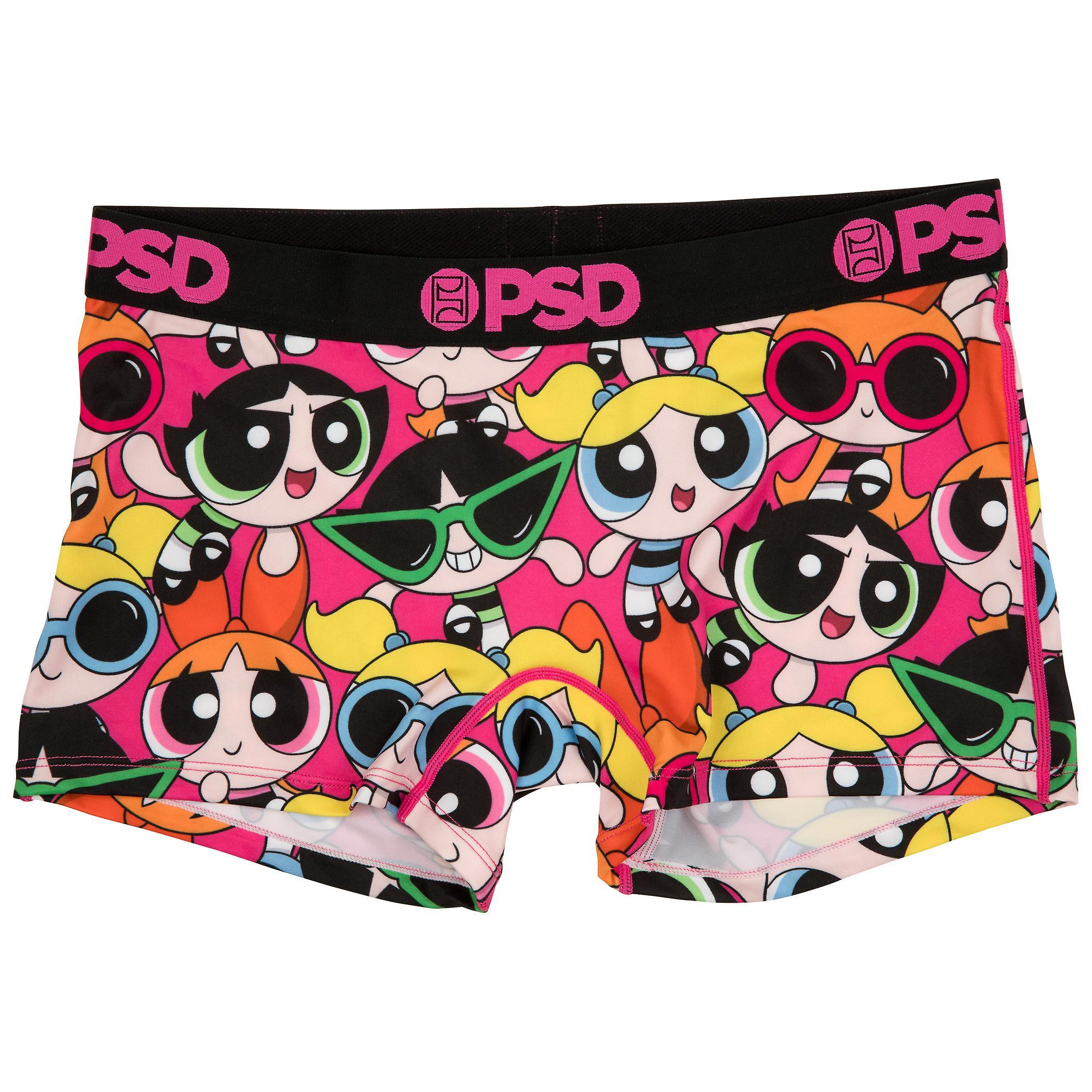 Cartoons Powerpuff Girls Summer Shades PSD Boy Shorts Underwear Multi-Color X-Large