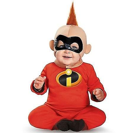 Cryin Baby Jack Jack Costume Halloween Costume Jumpsuit Costume Adult Toddllers Cosplay 18M