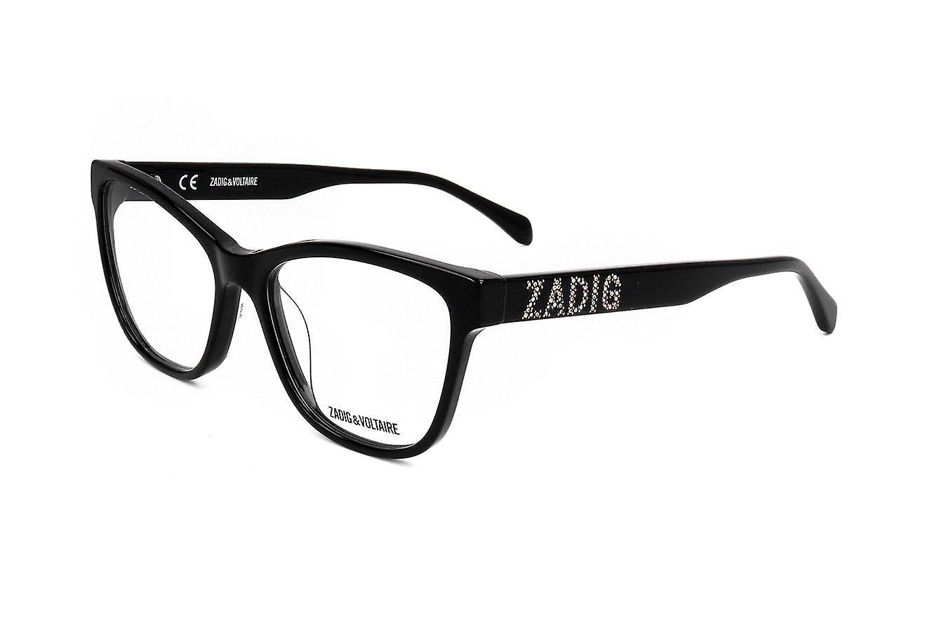 Eyewear Frames Zadig & Voltaire VZV261S 0700 SHINY BLACK 54/16/140 WOMAN 54 mm