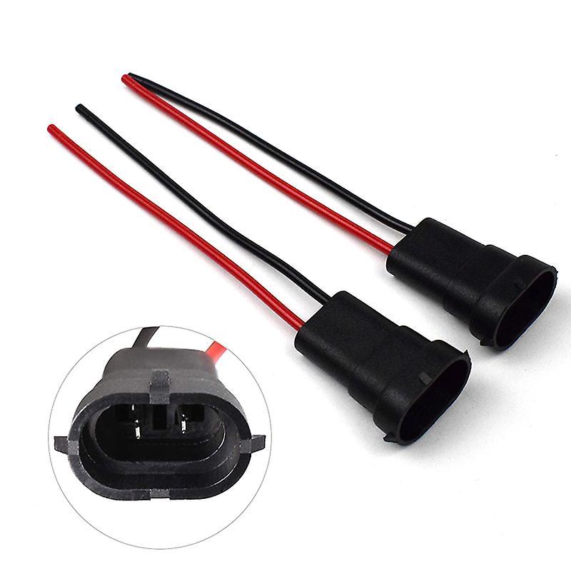 Shanghai Yiting Trading Co Ltd Waterproof H11 H9 H8 880 H16JP Plug Wire Base Bulb Socket Cable Auto Parts Black