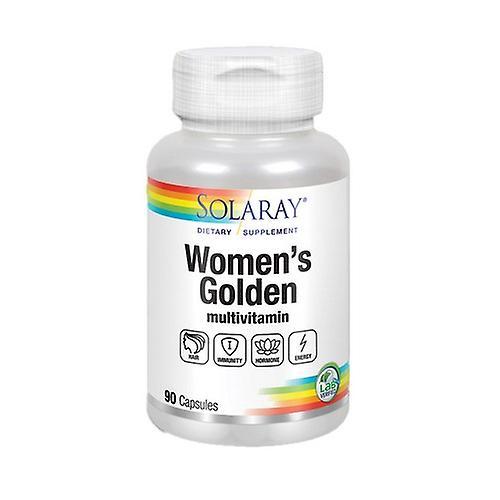 Solaray Women's Golden Multi-Vita-Min, 90 Caps (Pack of 1)