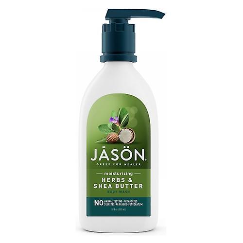 Jason Natural Products Body Wash Satin, Herbal 30 Fl Oz (Pack Of 1)