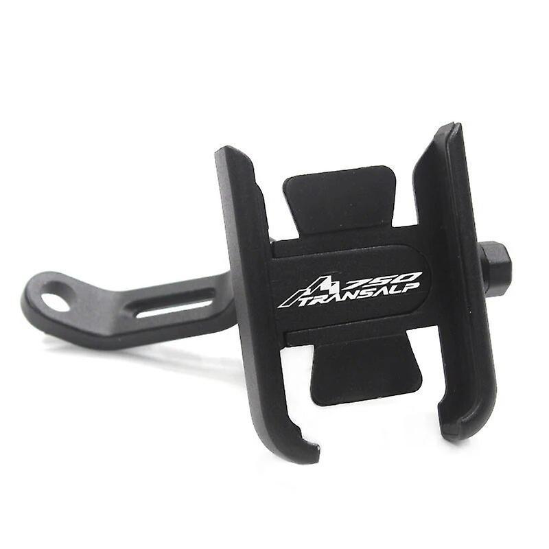 Bicaco For Honda Xl750 Transalp Xl 750 Xl750 Transalp 2023 Motorcycle Handlebar Mobile Phone Holder Gps Stand Bracket Mirror type Black