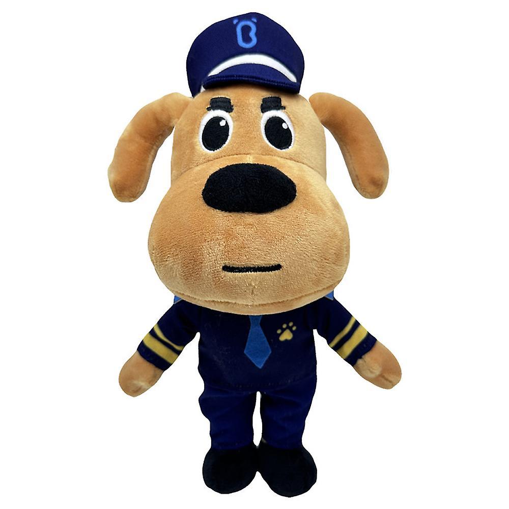 Shinestar Sheriff Labrador Dog Plush Toy Plushies Dolls Stuffed Animal Doll Home Sofa Decoration Party Favors for Kids Gifts A