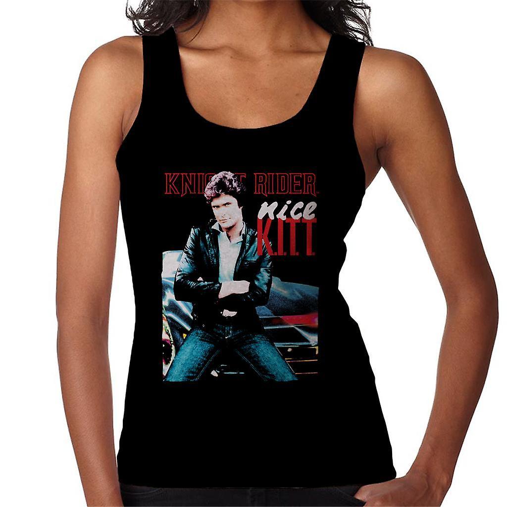 Knight Rider Nice KITT Women's Vest Black X-Large