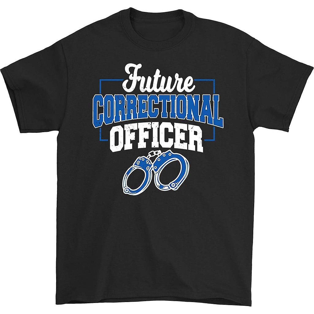 HISHARK Future correctional officer t-shirt Black L