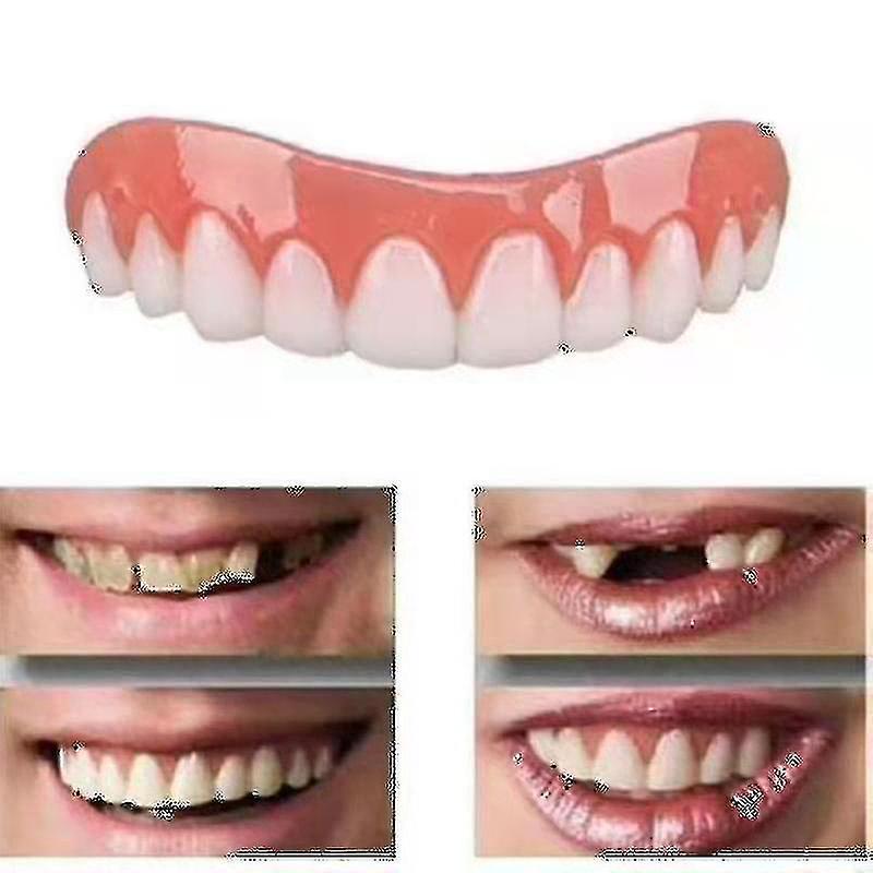 2 Sets Of Dentures, Upper And Lower Jaw Dentures, Natural And Comfortable, Protect The Teeth - ACGIV