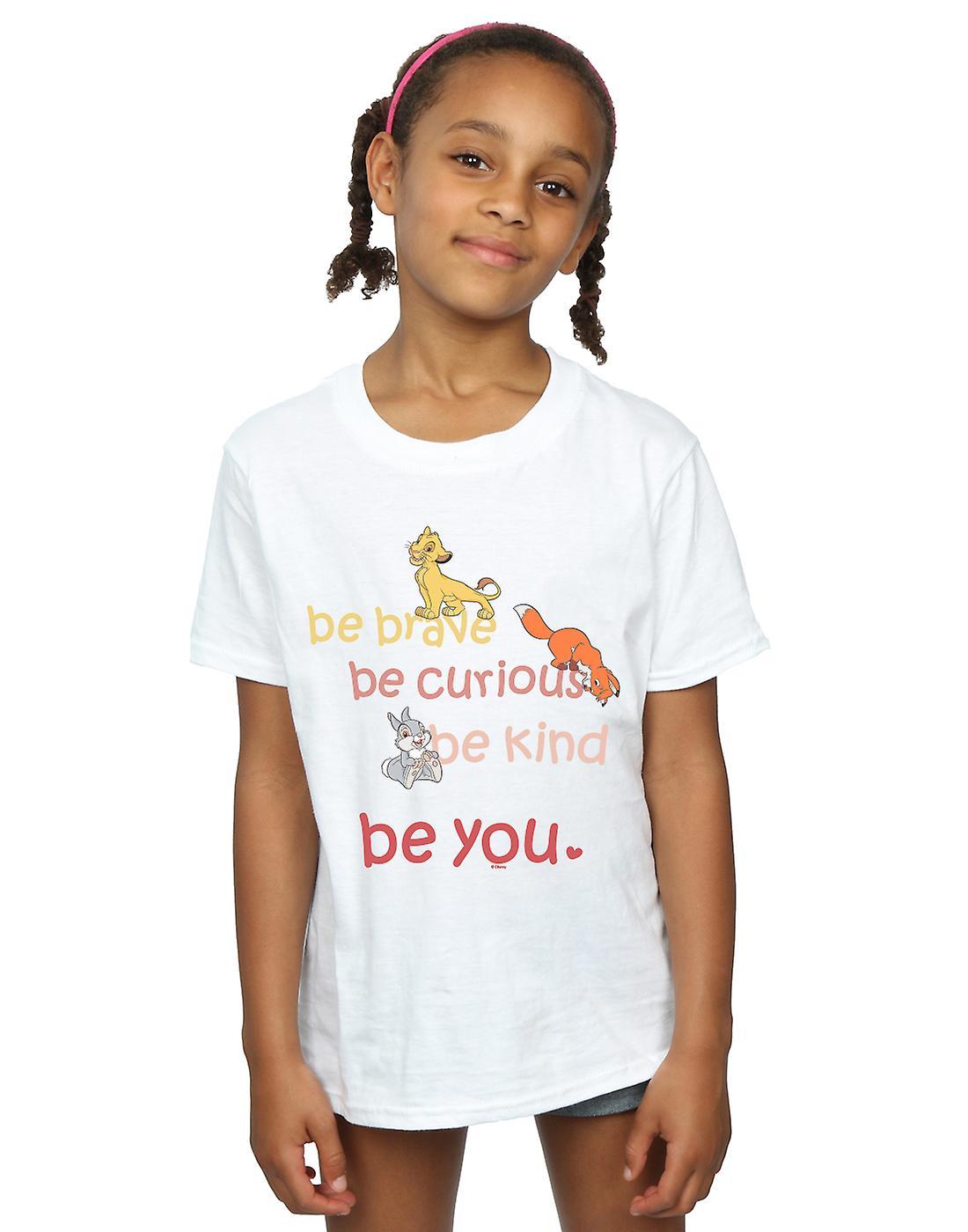 Be Brave Be Curious Cotton T-Shirt