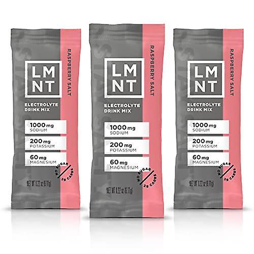 Drink LMNT Lmnt keto electrolyte powder packets paleo raspberry salt 30 sticks