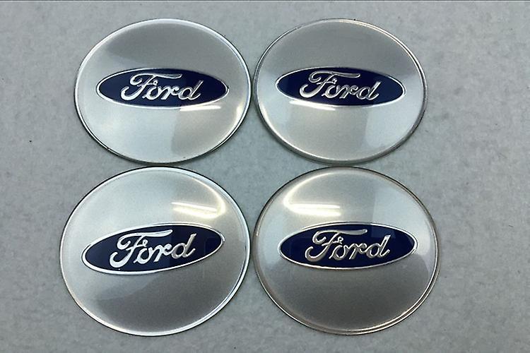 XYC Modified wheel hub sticker hub center cover sticker 65MM hub cover-Ford (four pack)