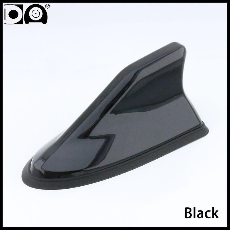 Car Antenna Car Waterproof Shark Fin Antenna Special Auto Car Radio Aerials Stronger Signal Piano Paint For Kia Rio Black