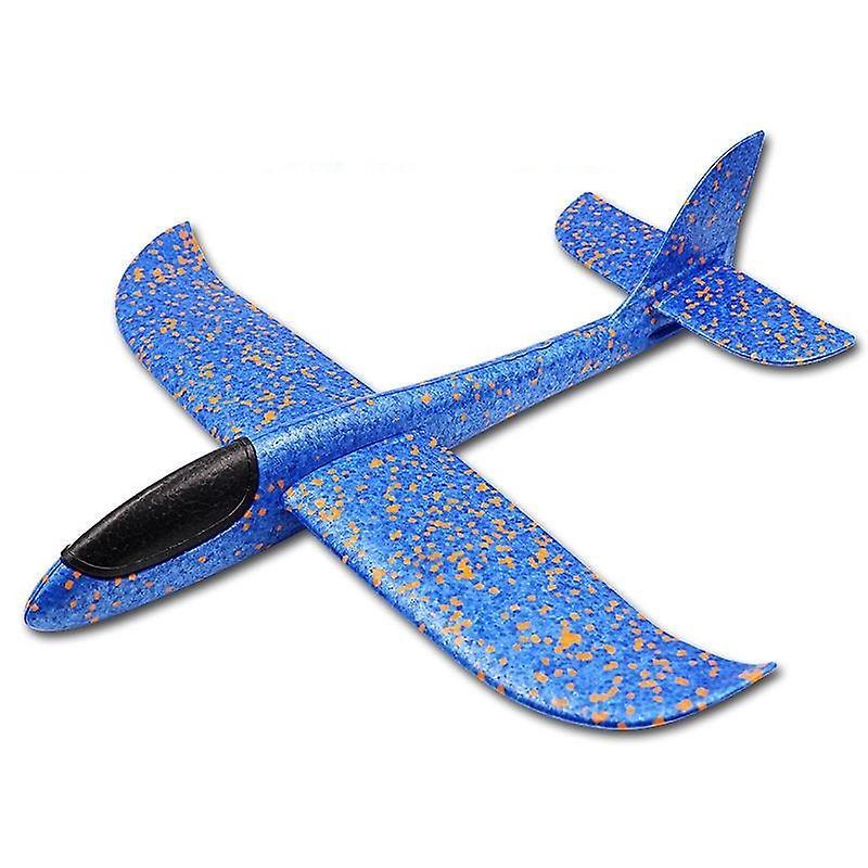 Slowmoose 36~48cm Aircraft Flying Glider Toy For Outdoor Game -  Hand Throw Flying Glider blue 48cm