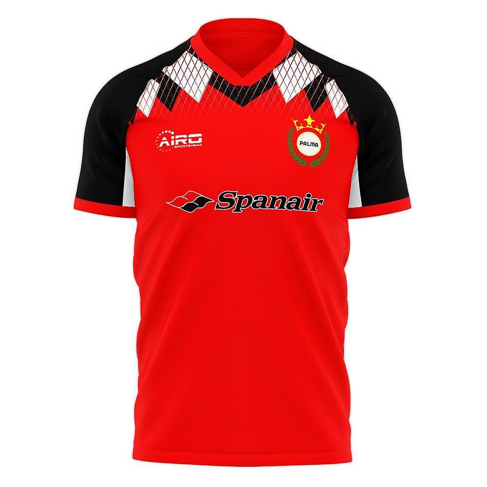 Airo Sportswear Mallorca 2024-2025 Home Concept Football Kit (Airo) Red 3XL