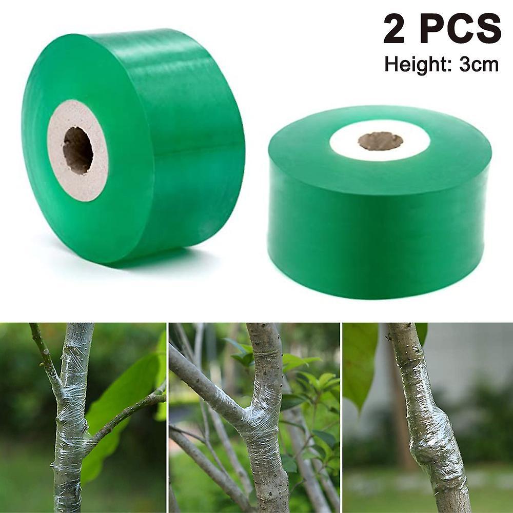 Sakee 2pcs Grafting Tape,stretchable Self Adhesive Grafting Films Tapes 3cm