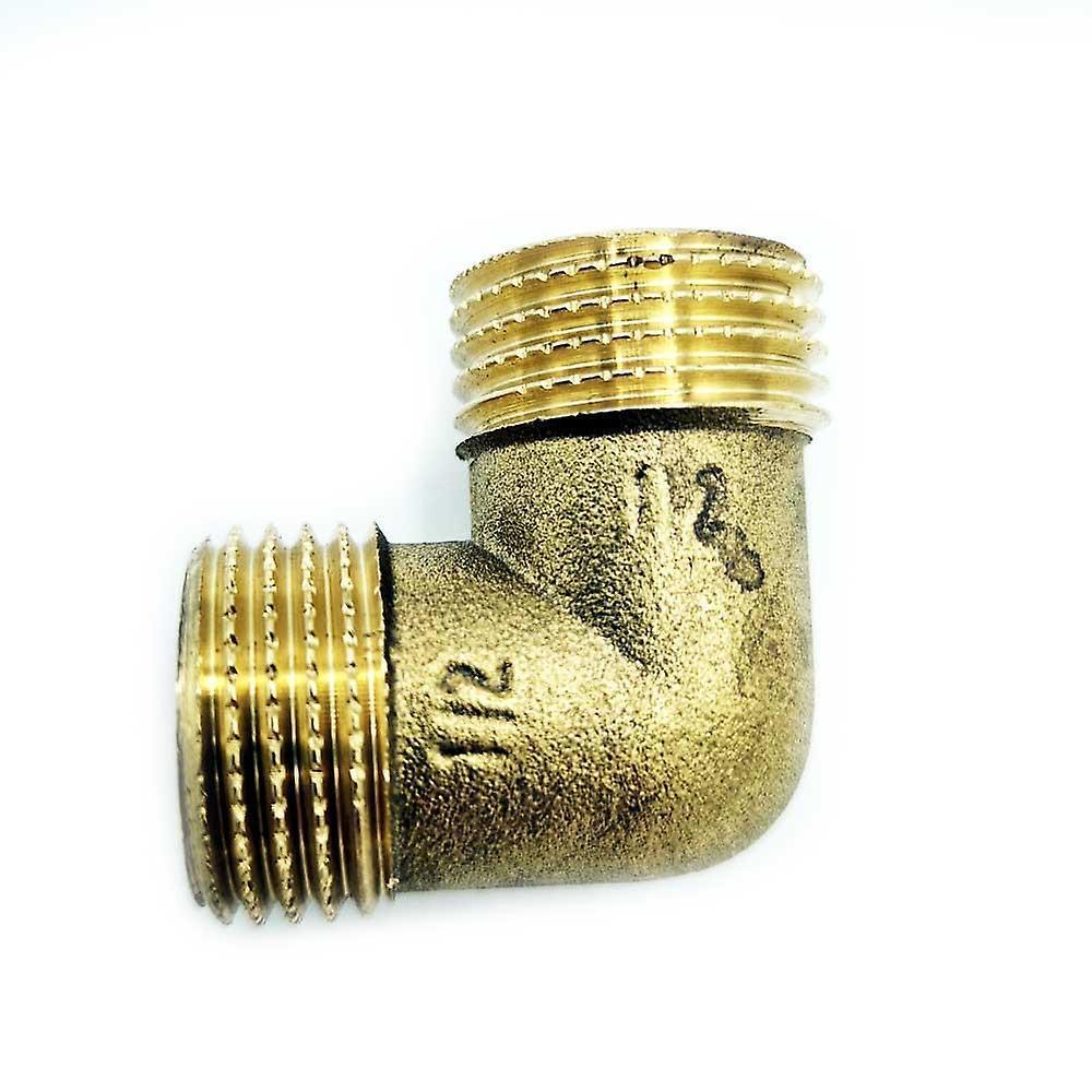 Ravani Brass water pipe male elbow adapter connector 1/2" 3/4" 1" bsp thread fittings 1/2" BSP