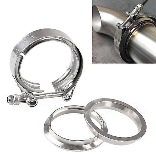 General 3.5 Inch Car Turbo Exhaust Downpipe V-band Clamp Stainless Steel 304 Flange Clamp