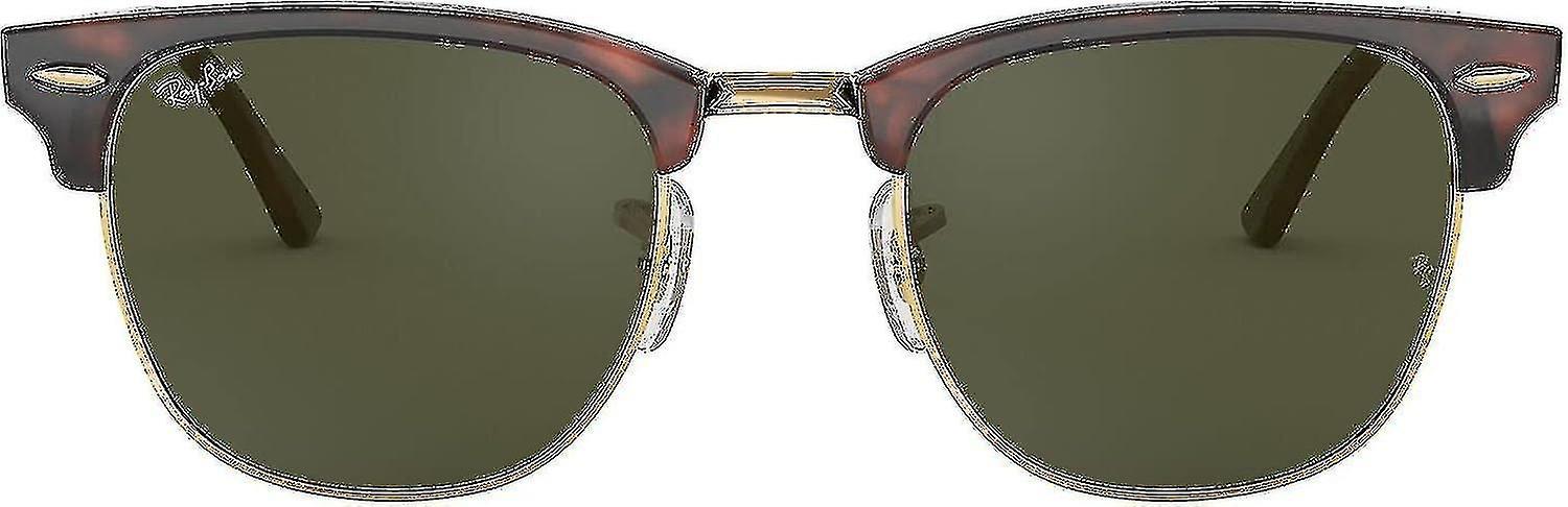 Riyan Ray-ban Rb3016 Clubmaster Sunglasses 51mm black/brown/green