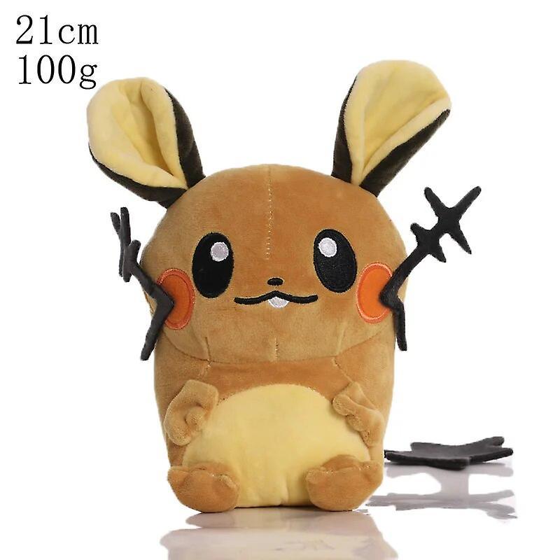 Begleri New 11-28cm  Series Plush Stuffed Toys Mew Larvitar Eevee Anime Figures Doll Pedant Kids Kawaii Birthday Gifts Xmas Decor Dedenne CHINA