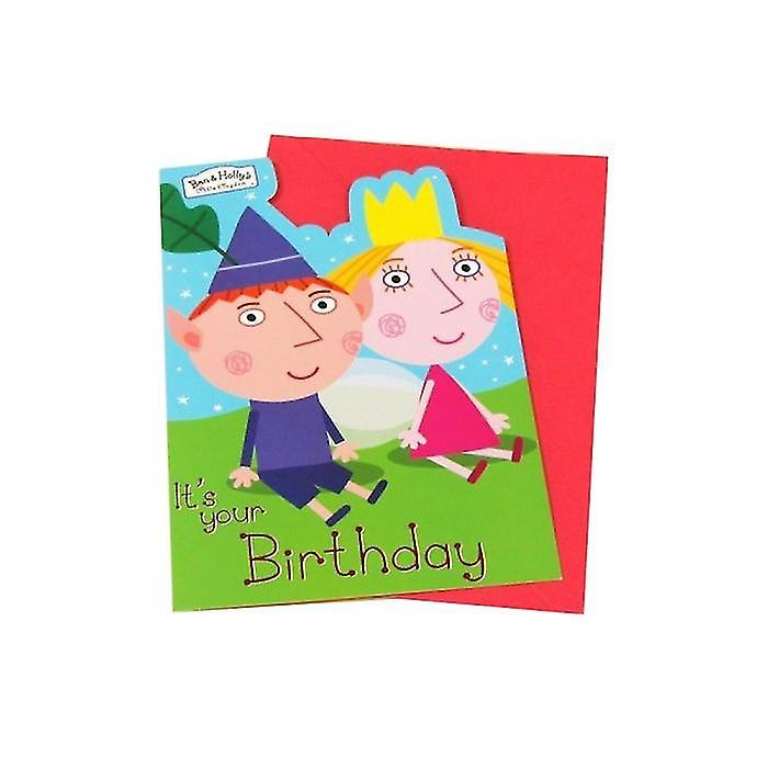 Ben & Holly's Little Kingdom Ben and Hollys Little Kingdom Birthday Greetings Card Multicoloured One Size