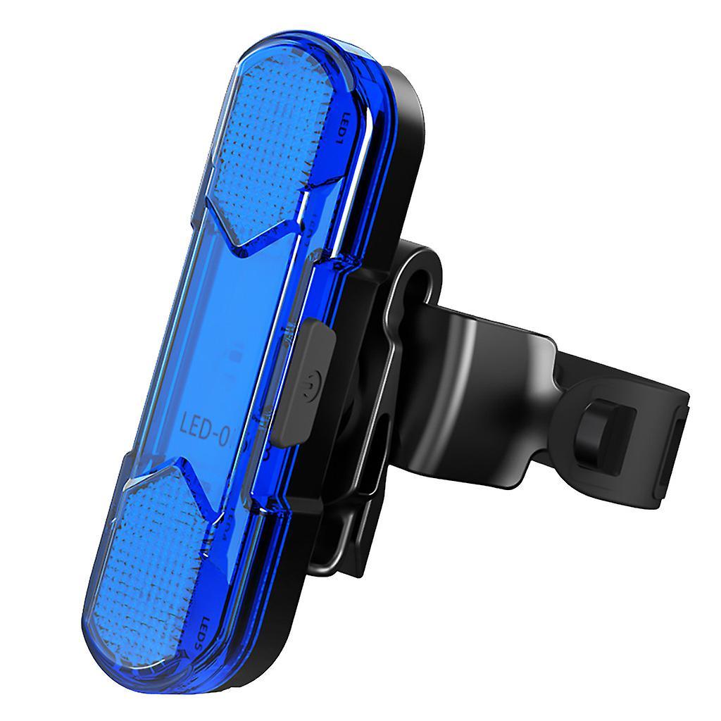 Kakanwo Bicycle Light Usb Charging Led Light Night Bike Mountain Bike Rear Light Blue