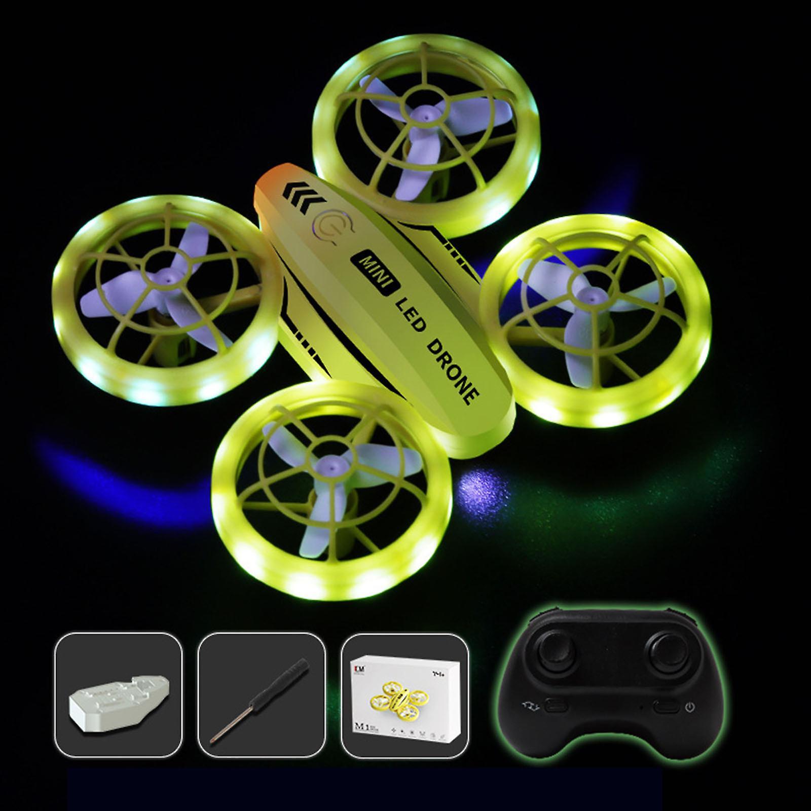 Flye Mini Drone For Kids Remote Control Drone Flying Toys Small Colorful LED Quadcopter For Beginners With Headless Mode 360 Flip Full RC Dro 241..