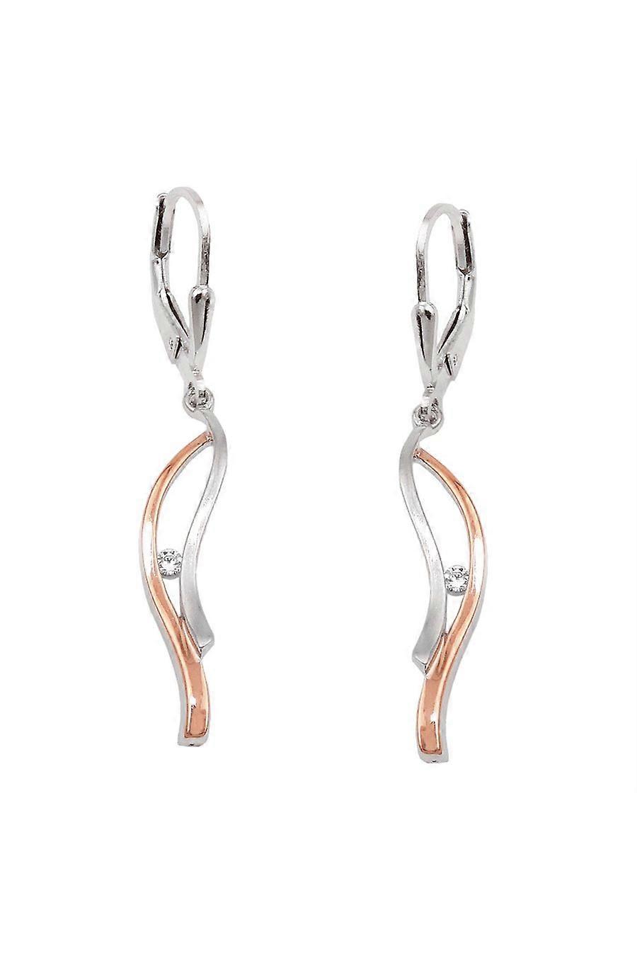 Gallay Leverback Earrings Zirconia Silver 925 - Gl93959