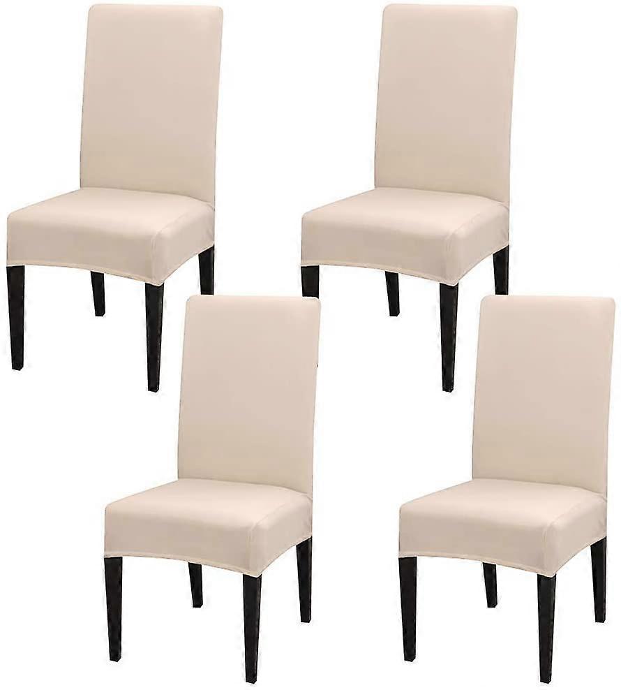 Ersam Dining Room Chair Covers Slipcovers Set Of 4 Or 6, Stretch Removable Washable Dining Chair Protector Decoration Cover Seat Slipcover For Hote..