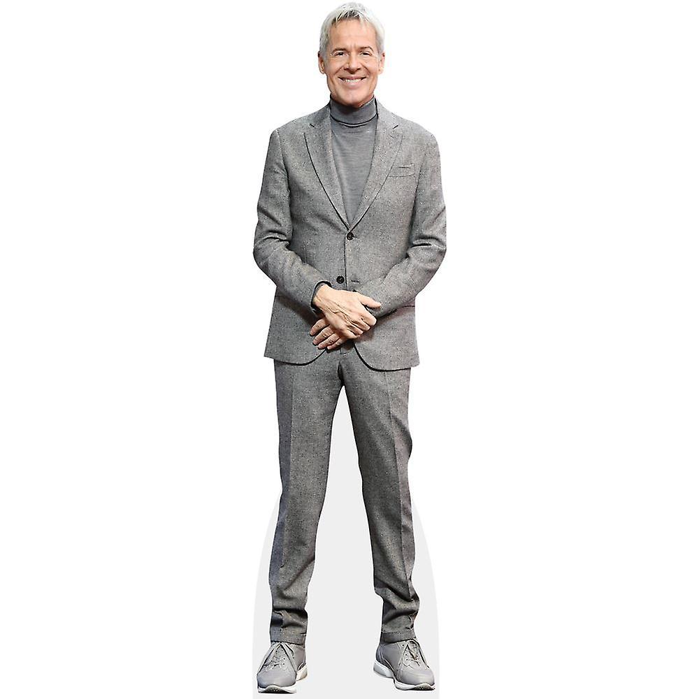 Celebrity Cutouts Claudio Baglioni (Grey Suit) Cardboard Cutout (lifesize OR Mini size). Standee. Stand Up. Mini Size Cutout