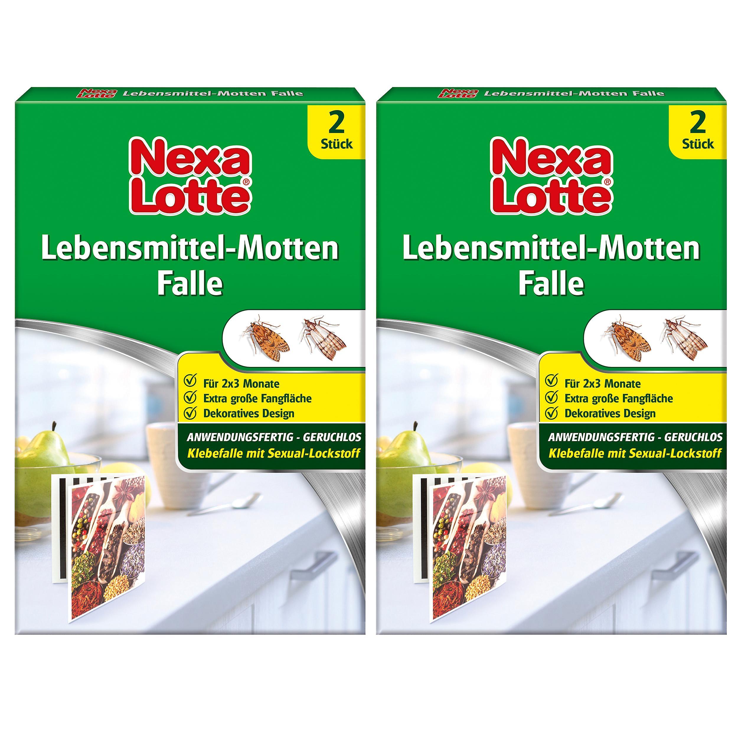 2 x NEXA LOTTE® food moth trap, 2 pieces