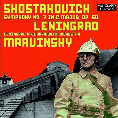 Omega Vanguard Yevgeny Mravinsky - Shostakovich: "Leningrad" Symphony, No. 7 In C, Opus 60 [COMPACT DISCS] Rmst USA Import