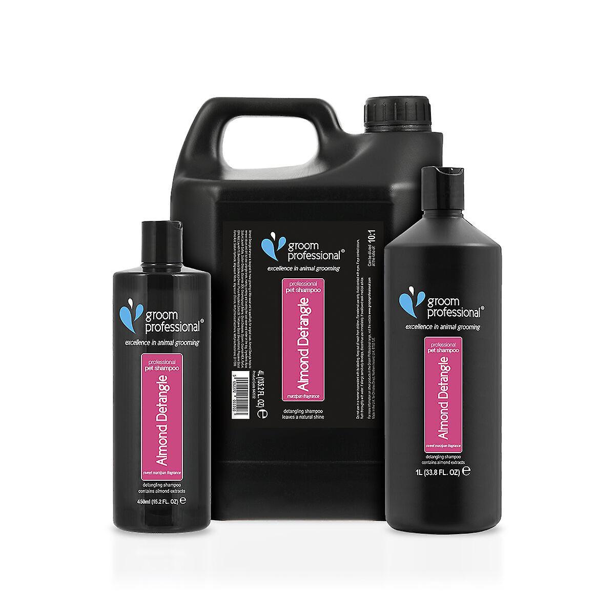 Groom Professional Almond Detangle Shampoo for Matted & Tangled Coats Does not apply 450ml