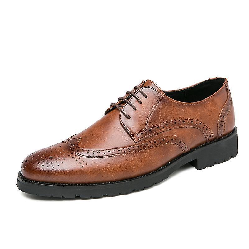 Mickcara Men's Oxford Shoe 616brxs Brown Eu39