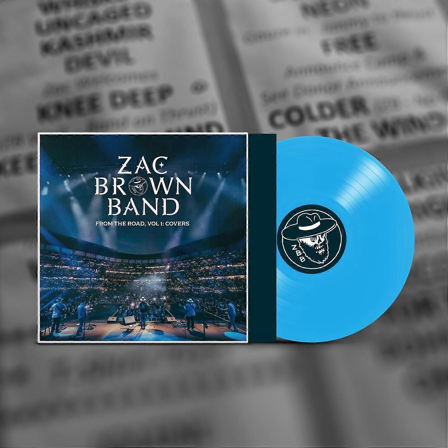 Fugitive Recordings Zac Brown Band - From The Road Vol 1: Covers  [VINYL LP] Blue, Colored Vinyl USA import