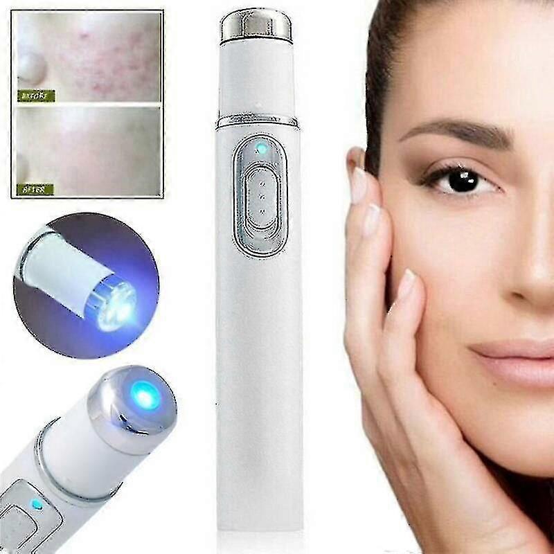 Lycxames Spider Vein Eraser Blue Light Removal Eraser Treatment Wrinkles Acne Laser Pen Scars Blue Light Acne Removal