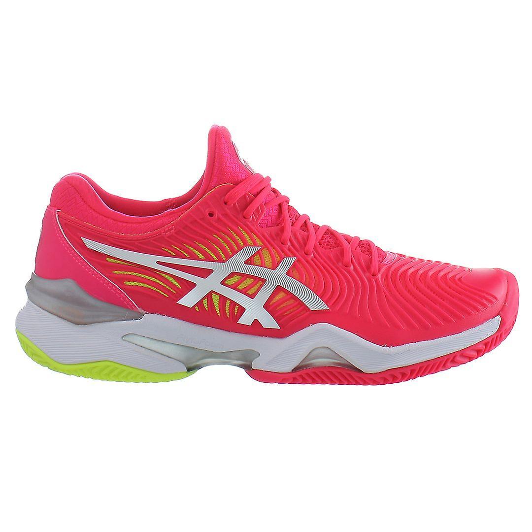 Asics Court FF 2 Clay Pink Synthetic Womens Lace Up Trainers 1042A075 700 UK 6.5 US 8.5 EU 40 CM 25.5