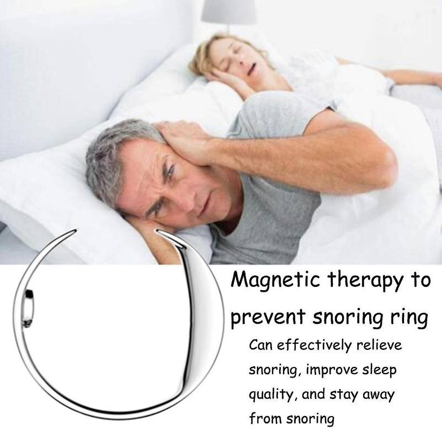 POTATO Anti-snoring Ring Sleep Breathing Aid Ring Adjustable Finger Ring For Men And Women