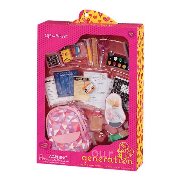 Our Generation  Off To School  Accessory Set