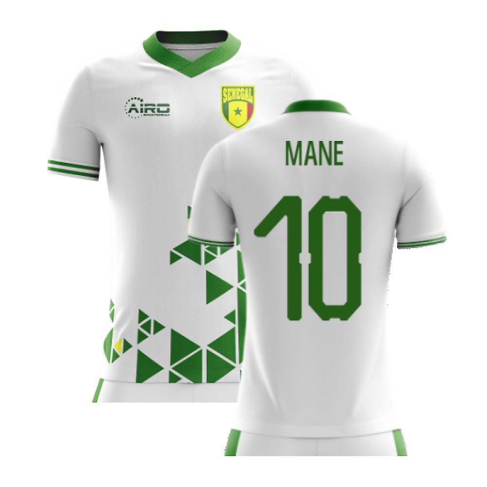 Airo Sportswear 2024-2025 Senegal Home Concept Football Shirt (Mane 10) White S